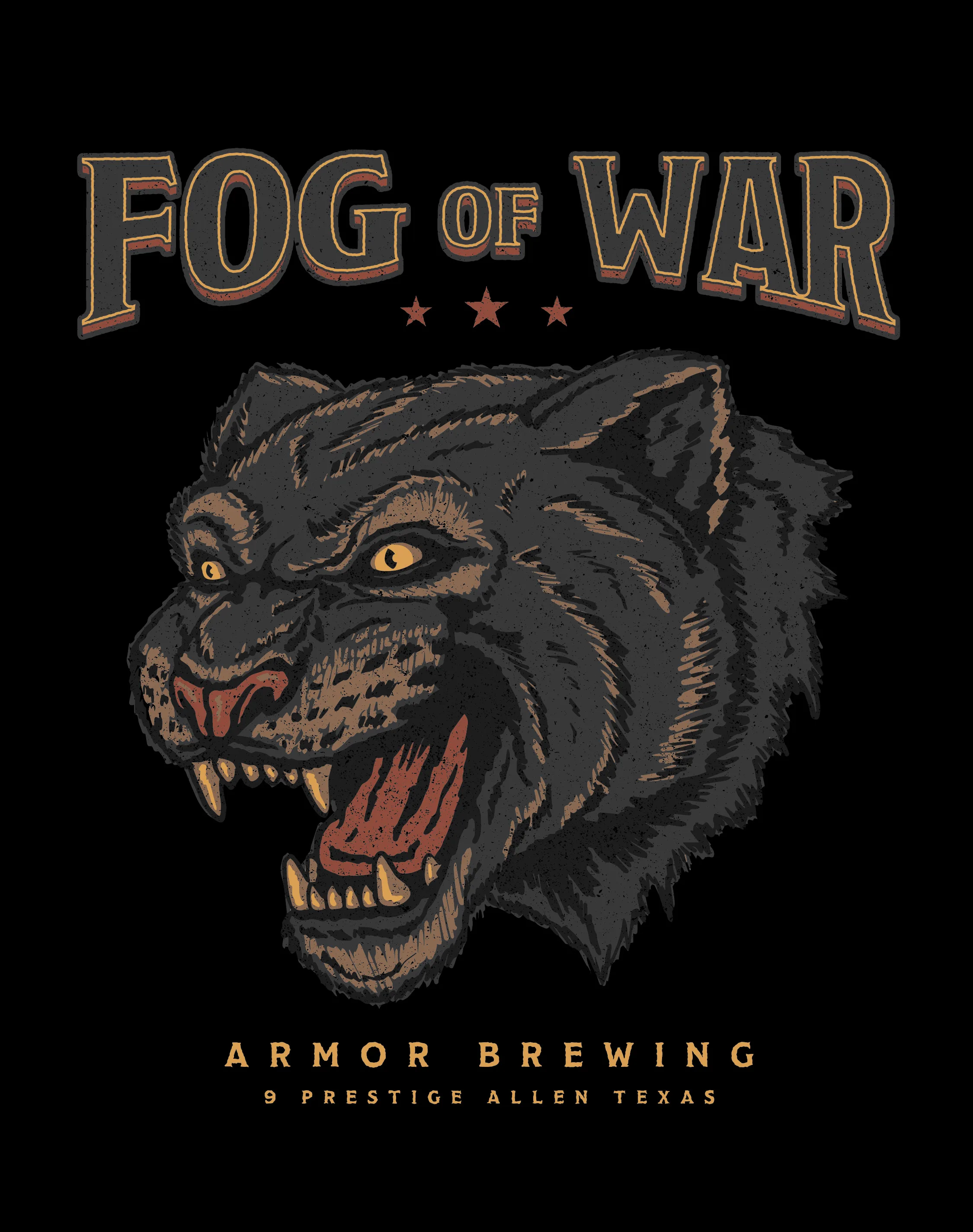 Fog of War panther illustration