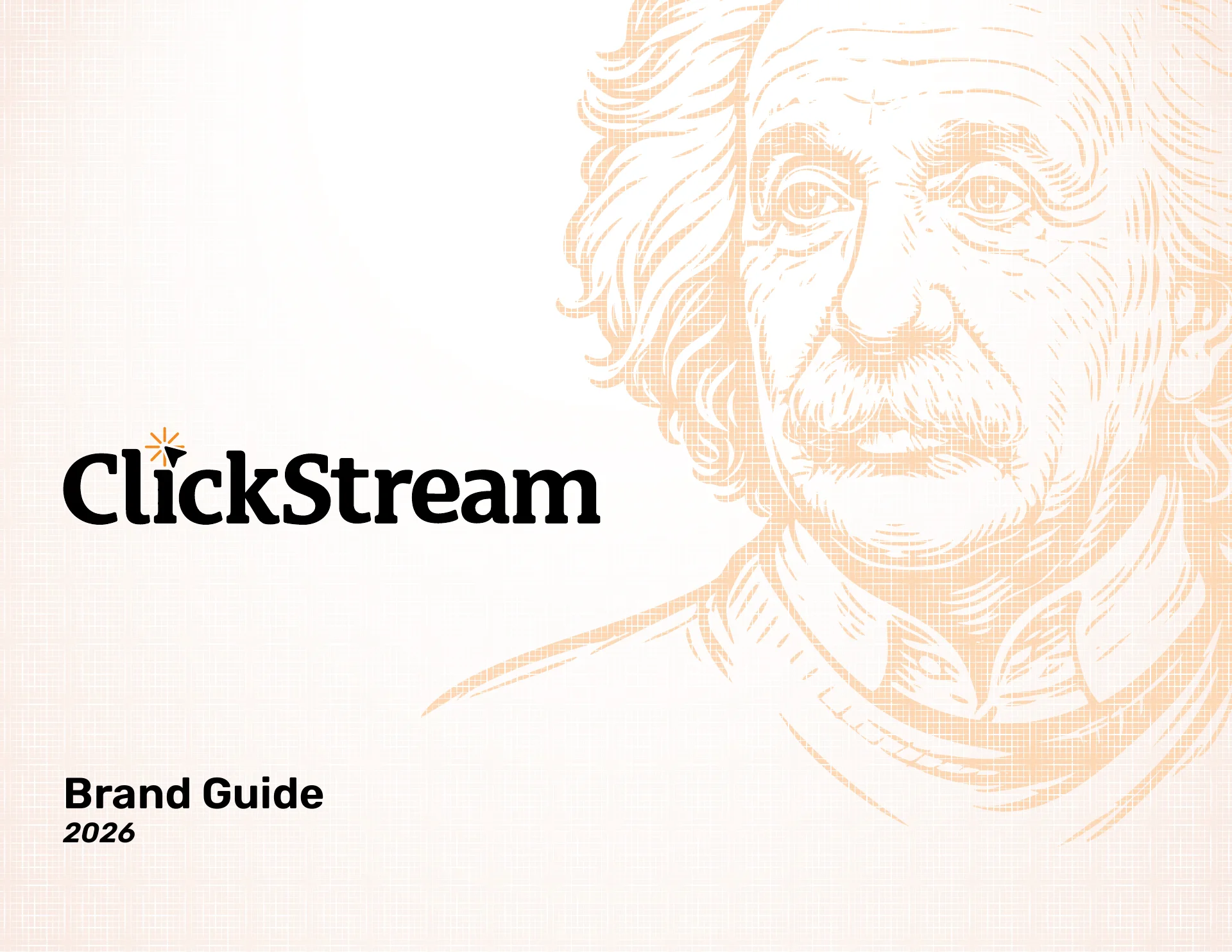 Brand guide cover