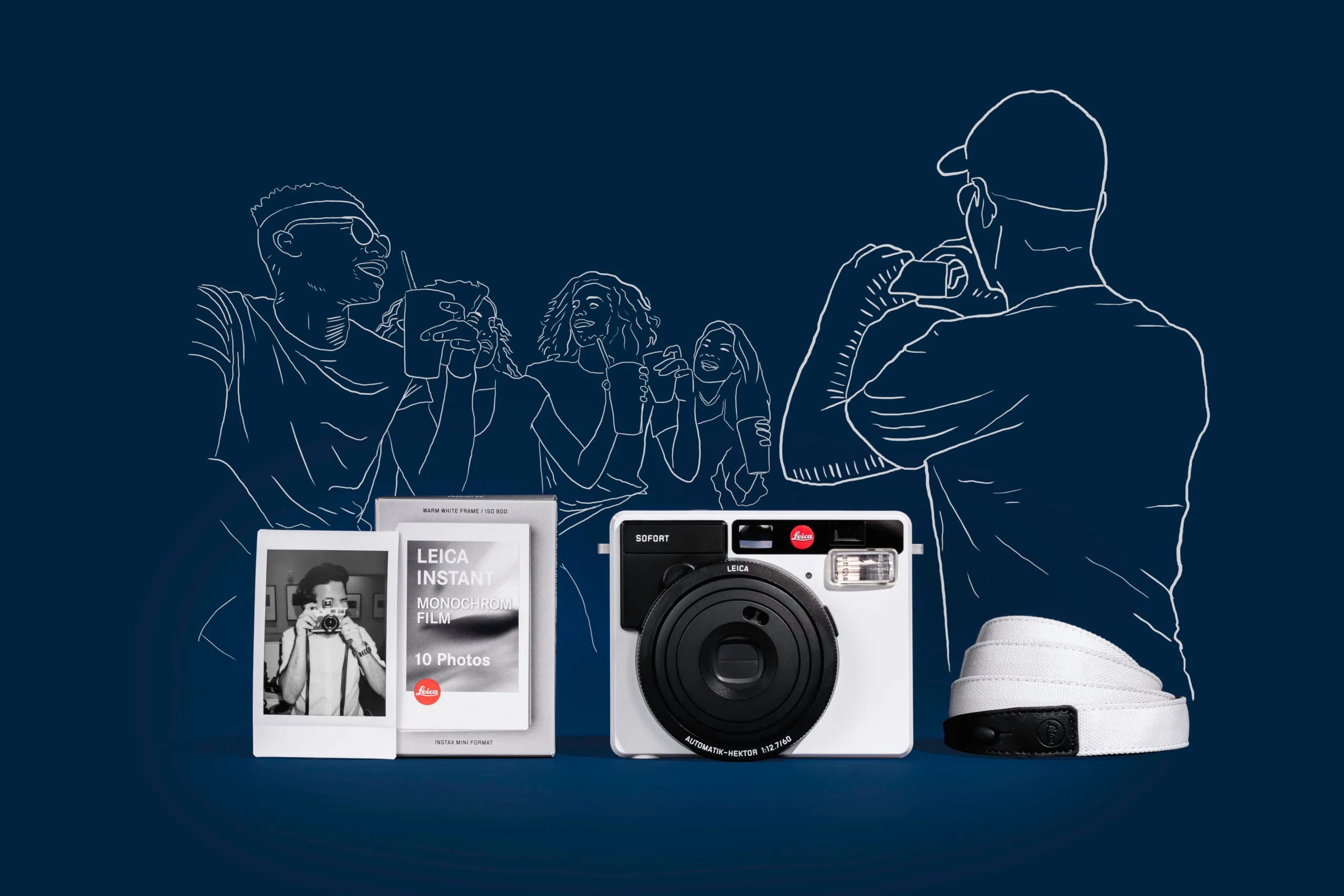 Leica Sofort illustration