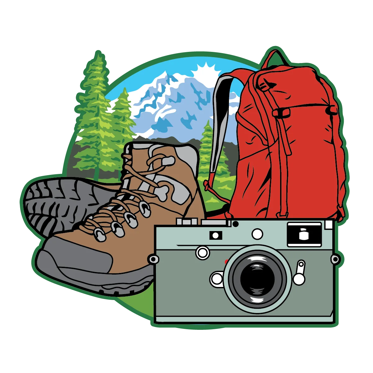 Pin illustrations — set two