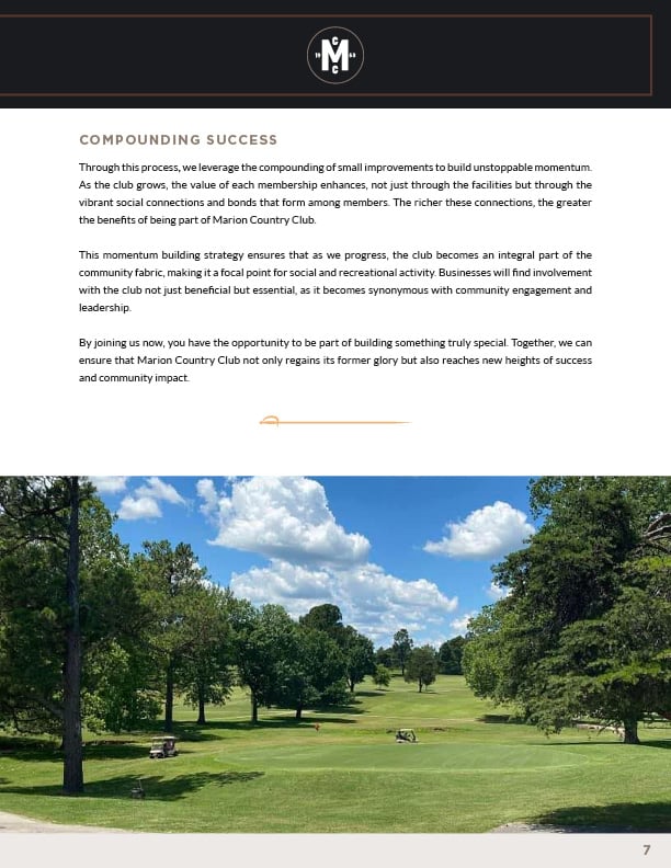 Corporate sponsorship page 7