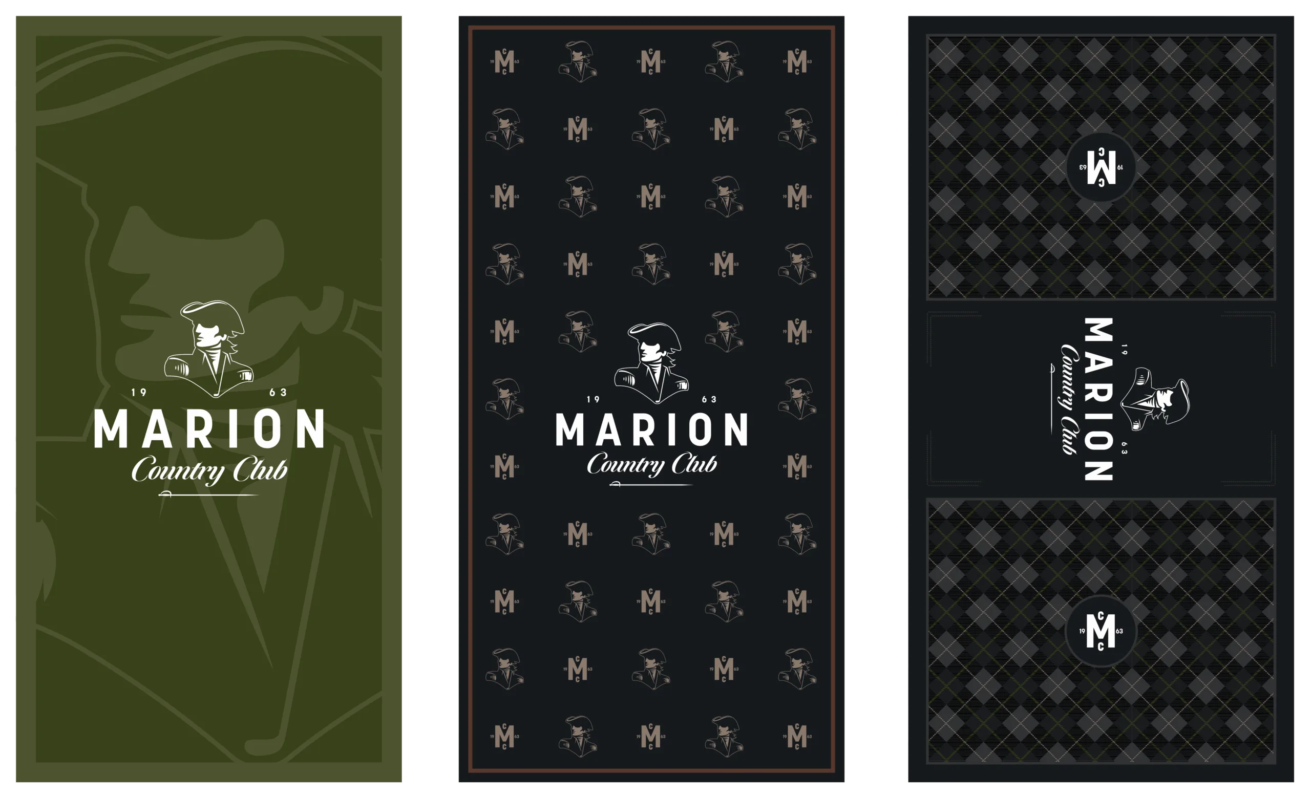 Brand patterns and towel designs
