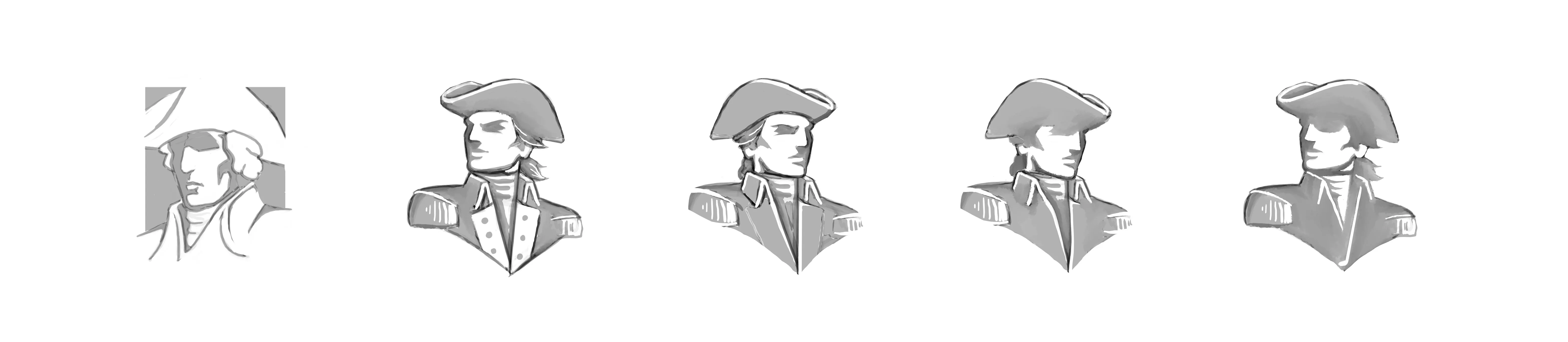 Logomark concept sketches