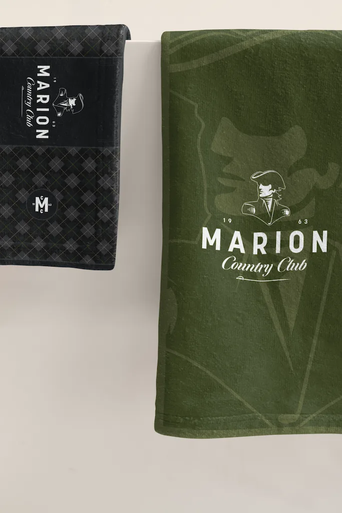 Branded towels mockup